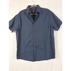 Men's short sleeve shirt button down size XL